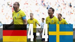 Germany vs Sweden 44 Crazy match ALL Goals and Highlights Worldcup Qualifiers [upl. by Haletky]