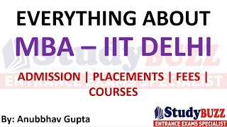 Life at IIT Delhi MBA  Placements Batch Profile Admission Process Cutoffs Important Details [upl. by Loraine240]