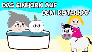 Das Einhorn auf dem Reiterhof I LUSTIGE VIDEOS FÜR KINDER [upl. by Estrin497]