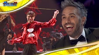 Mateo Turbelin BAILA con estos DIÁBOLOS y enamora al jurado  Gran Final  Got Talent España 2022 [upl. by Phalan449]