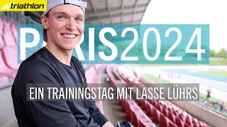 TriathlonTraining für Olympia Ein Tag mit Lasse Lührs  PARIS 2024 [upl. by Beatty]