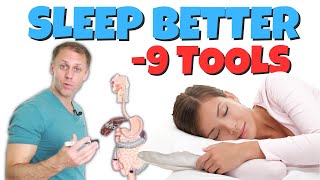 9 Tools To Sleep Better Naturally [upl. by Gnidleif]