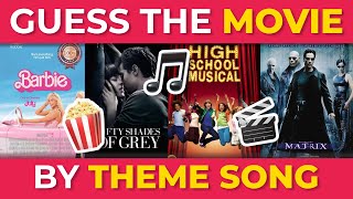 GUESS THE MOVIE BY THE THEME SONG PT 2 🎞️🎵  Movie Quiz [upl. by Upshaw869]