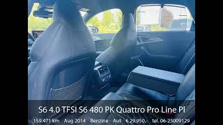 Audi S6 40 TFSI S6 480 PK Quattro Pro Line Plus Full options [upl. by Essined576]