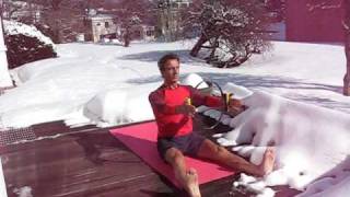 Hugo Pilates Magic Circle Mat Workout in Newburyport MA [upl. by Berga]