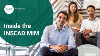 Discover the INSEAD Master in Management MIM [upl. by Graybill424]