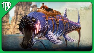 Tamed Abyssal Xiphactinus LIVE ARK Survival Ascended Tamil EP18 [upl. by Hennahane]