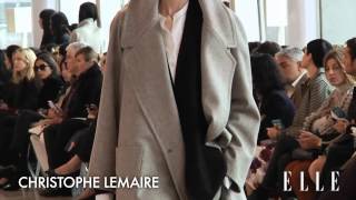 Défilé Christophe Lemaire AutomneHiver 20142015 [upl. by Purington]