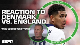 Englands players almost looked FRIGHTENED vs Denmark  Craig Burley  ESPN FC [upl. by Tillford]