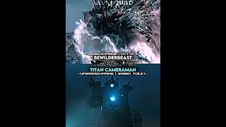 Bewilderbeast vs upgraded titan cameraman short skibiditoilet howtotrainyourdragon2 [upl. by Eselrahc551]