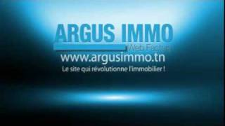 Lancement ArgusImmotn  1er site destimation des prix immobiliers en Tunisie [upl. by Judenberg]