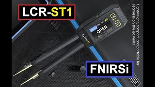 TA0424 FNIRSI LCR ST1LCR Bridge Tweezers  Hands On  Firmware Update [upl. by Elfreda896]