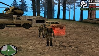 GTA san andreas  DYOM mission  80  Army vs Gangs [upl. by Peppel]