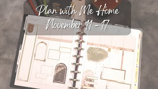 Plan with Me Home November 11  17 [upl. by Mian]