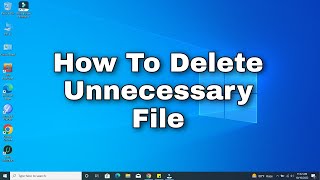 How to Remove Junk Files in Windows 10  Clean Up Windows 10 Junk Files [upl. by Marlane395]