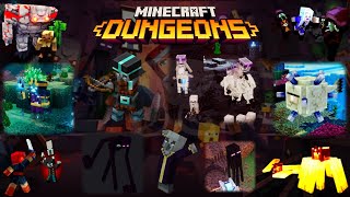 Minecraft Dungeons EVERY MINI BOSS THEME With Timestamps [upl. by Burke]