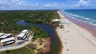 Um Drone em Imbassaí  Litoral Norte da Bahia [upl. by Basilius]