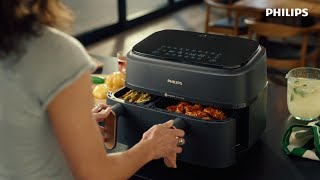 Philips Airfryer 3000 Series Dual Basket [upl. by Wight]