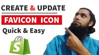 👉How to Create amp Upload Favicon icon in Shopify Store for Free in 5 Minutes  Any Theme😋 [upl. by Nagn]