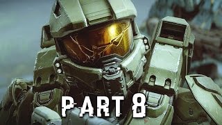 Halo 5 Guardians Walkthrough Gameplay Part 8  Find Cortana  Campaign Mission 7 Xbox One [upl. by Suivatram]