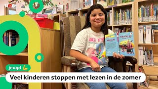 Op deze school kunnen kinderen de hele zomer boeken lenen [upl. by Eladnor240]