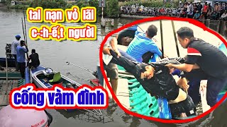 tai nạn chết người vỏ lãi va vào trụ cống vàm đình ngày 4112024 [upl. by Anehsuc437]