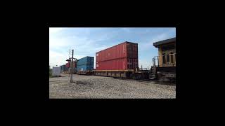 UP 5684 on the Chillicothe Sub at Streator Illinois [upl. by Lehrer462]