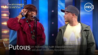 Ansa Kynttilä feat Pikku G – Me ollaan nuoriso  Putous 9 kausi  MTV3 [upl. by Fennie]