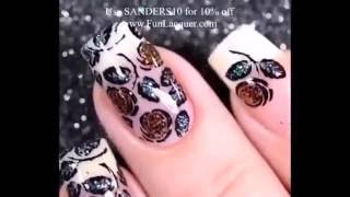 Uñas Decoradas  Diseños de Uñas la Ultima Tendencia de Moda [upl. by Ornas]