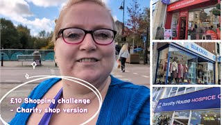 £10 shopping challenge  Charity Shop version [upl. by Oruam904]