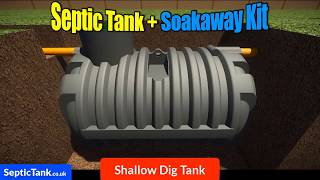 how to build a soakaway for a septic tank  building a soakaway for a septic tank [upl. by Nawotna]