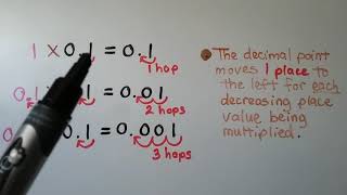 5th Grade Math 47 Multiply Decimals Placing the Decimal Point [upl. by Sclater761]