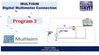 Multisim program 3 Ac Power supply with Oscilloscope [upl. by Bevis]