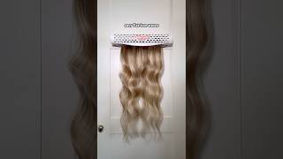 Easy flat iron waves hairideas easyhairstyles flatironwaves [upl. by Anilocin]