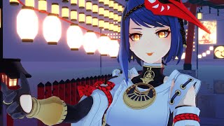 Teikoku Shoujo Imperial Girl  Kujou Sara【MMD Genshin Impact】帝国少女 [upl. by Noy765]