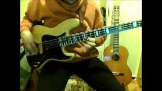 Jamiroquai  Shes a fast persuader bass cover [upl. by Llednav]