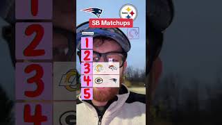 Potential SB Matchups nfl superbowl [upl. by Valdis]