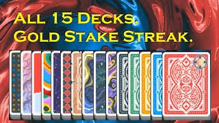 All Decks Gold Streak Balatro Daily ep71 [upl. by Noral608]