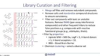 Preparing Chemical Libraries for Virtual Ligand Screening [upl. by Gussman698]