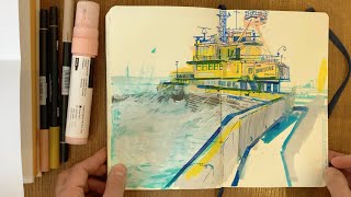 LYNDON HAYES Instagram Sketchbook No10 [upl. by Rondon896]