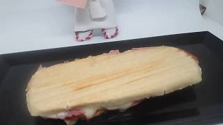 Panini au jambon tomate amp fromage à raclette [upl. by Aksehcnarf941]