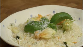 Itališkas risotto su cukinijų žiedais [upl. by Yelrac]