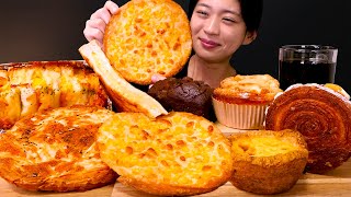 🍞뚜레쥬르 신메뉴🥐신상 빵을 모두 가져왔어요 뚜레쥬르 8종 먹방❤  TOUS les JOURS Egg tart Chocolate pound ASMR Mukbang [upl. by Yellek357]