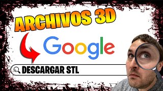 🌏¡Descargar STL 🔎 Cómo buscar y descargar modelos o archivos 3D GRATIS [upl. by Woodhead]