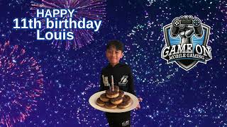 LOUIS BDAY GAME ON MOBILE GAMING [upl. by Lovich286]