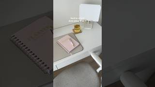 back to school desk setup action schoolspullen stationery actionshoplog [upl. by Keelia]