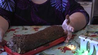 RECETTE DE NOËL BUCHE DE NOËL A LA MOUSSE AU CHOCOLAT [upl. by Peisch]