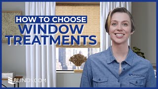 How to Choose Window Treatments  Blindscom [upl. by Lodhia]