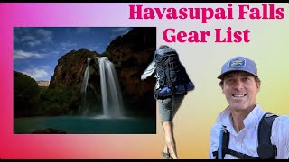 Havasupai Backpacking Gear [upl. by Janice]