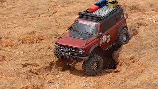 RC CRAWLER traxxas trx4 axial 4x4 jeepwrangler fordbronco jeepcherokee [upl. by Gapin]